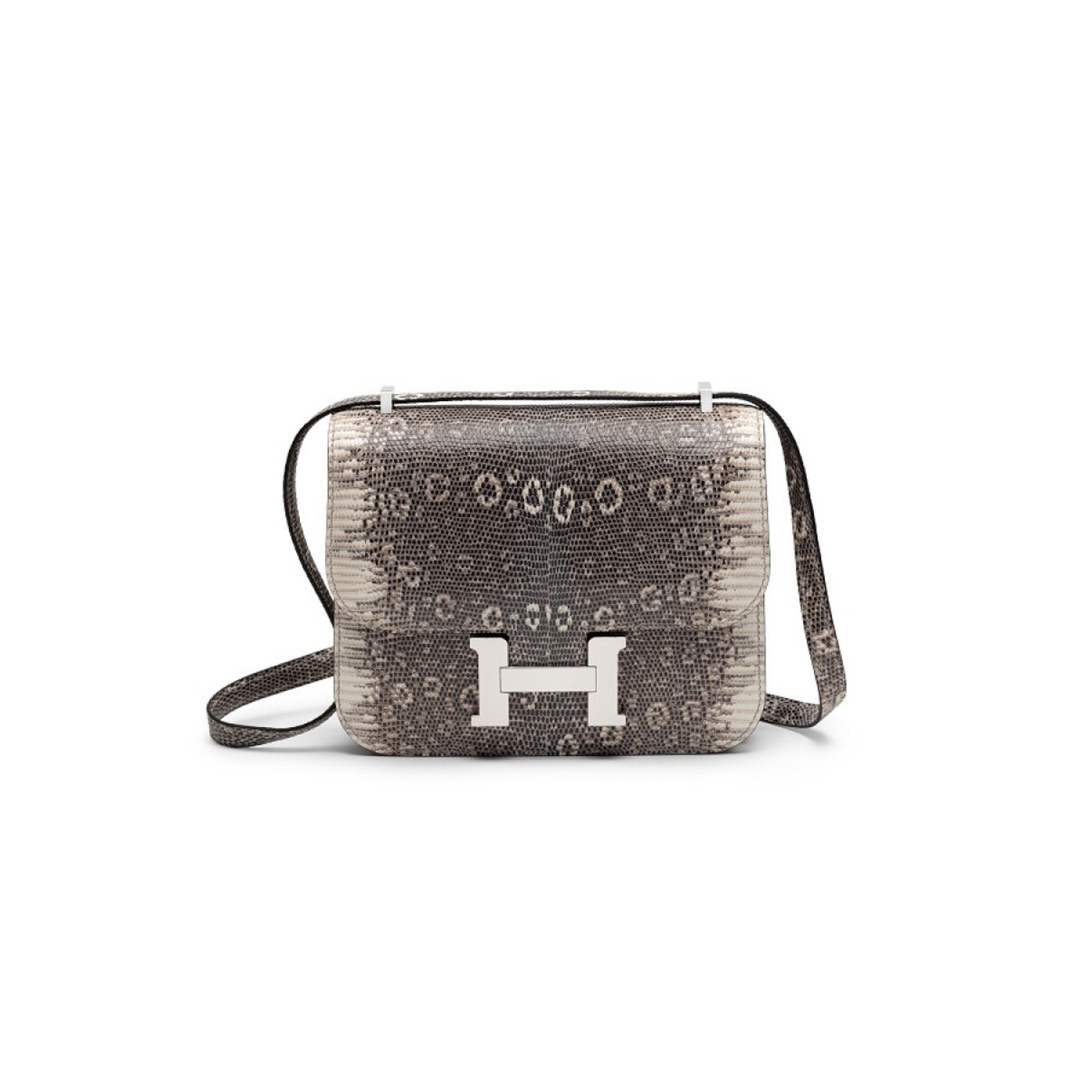 H**mes master constance 18 veau lizard h028369ck1b(19*15*4cm)